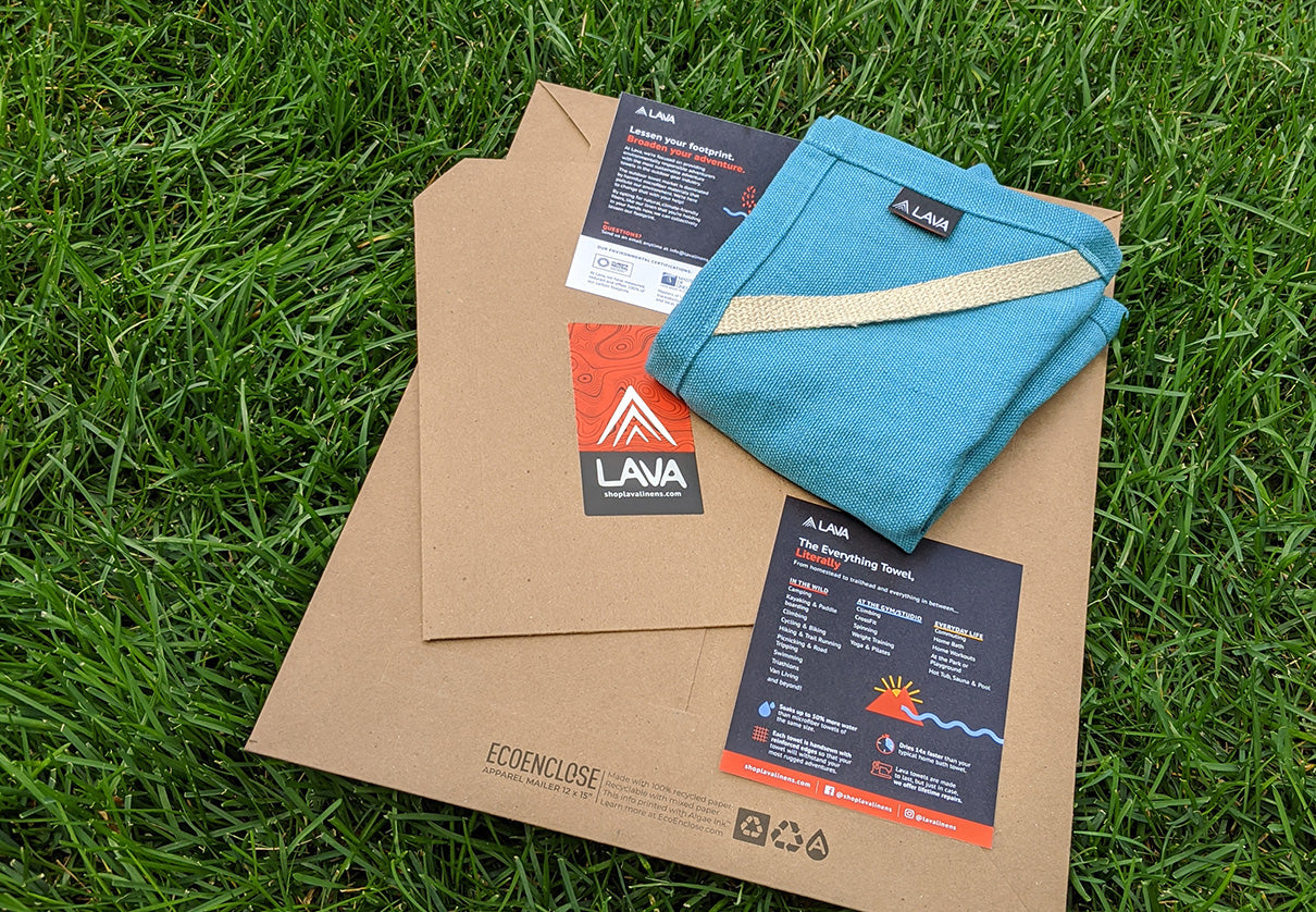 Eco-friendly Packaging at Lava: Reuse, Recycle, and Compost It!